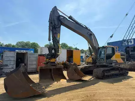 Telakaivinkoneet  0 Volvo EC300EL trimble gcs900 engcon rotortilt 3x bucke (2)