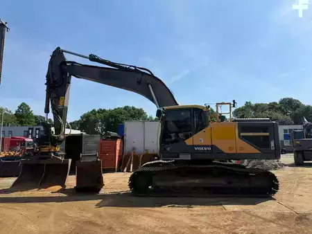 Telakaivinkoneet  0 Volvo EC300EL trimble gcs900 engcon rotortilt 3x bucke (4)
