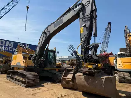 Telakaivinkoneet  0 Volvo EC300EL trimble gcs900 engcon rotortilt 3x bucke (8)