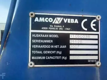 Auxiliary Cranes 2007 Amco Veba V105003S (3)