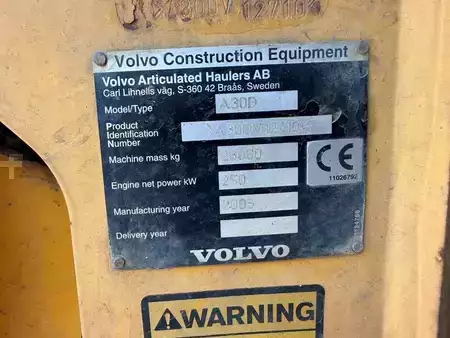 Knikdumpers 2005 Volvo A 30 D (7)