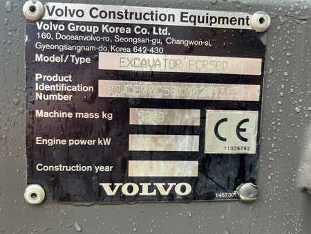Volvo ECR 58 D