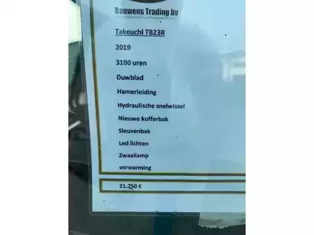 Minibagry 2019 Takeuchi TB 23 R (9)