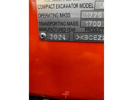 Minibagger 2024 Kubota U 17-3 (11)