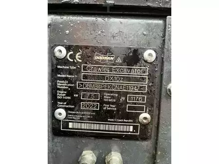 Minibagger 2022 Doosan DX 10 Z (7)