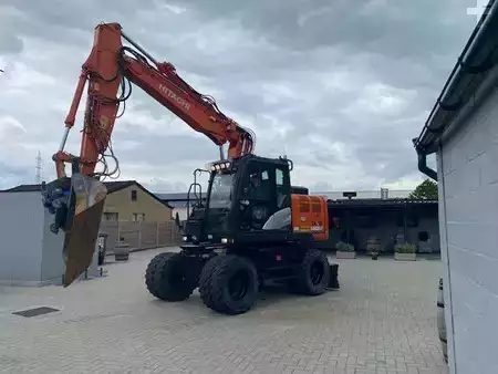 Mobil grävmaskin 2017 Hitachi ZX 140 W-6 (10)