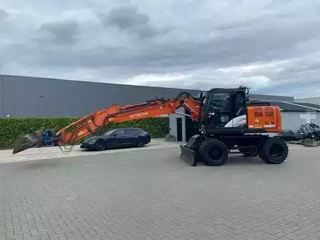 Mobil grävmaskin 2017 Hitachi ZX 140 W-6 (14)