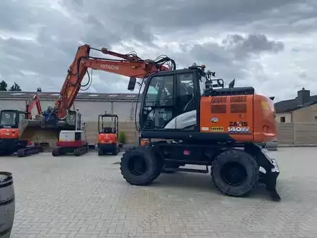 Mobilbagger 2017 Hitachi ZX 140 W-6 (1)