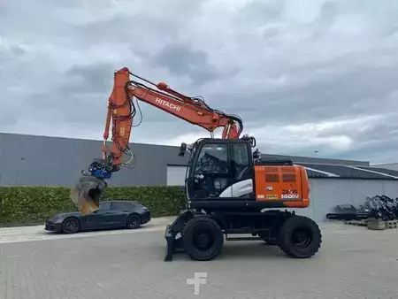 Mobilbagger 2017 Hitachi ZX 140 W-6 (13)