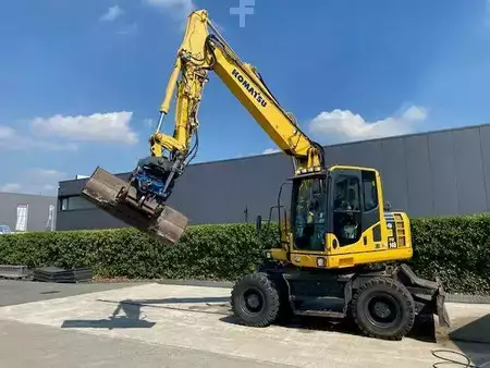 Mobilbagger 2015 Komatsu PW 148-8 (11)