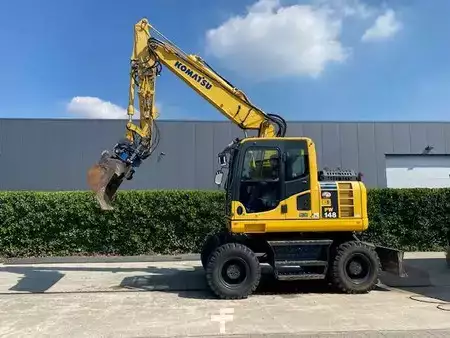 Mobilbagger 2015 Komatsu PW 148-8 (6)