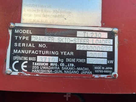 Hjullæsser 2011 Takeuchi TL 230 (9)