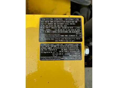 Mini dúmpers 2021 Yanmar C50 R-5A TV (16)