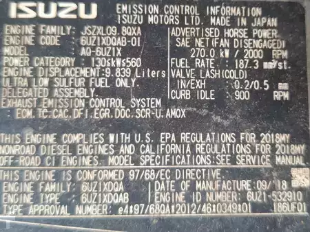 Excavadoras de cadenas 2019 Hitachi ZX490LCH-6 (8)