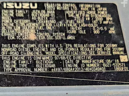 Excavadoras de cadenas 2019 Hitachi ZX530LCH-6 (8)
