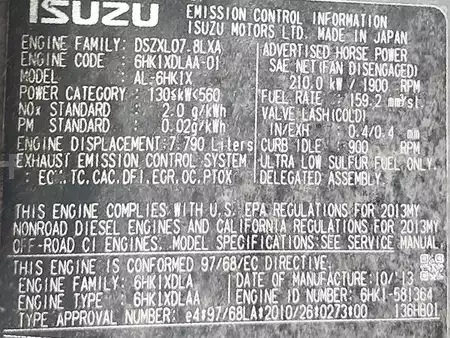 Escavatori cingolati 2014 Hitachi KTEG KMC350-5 (8)