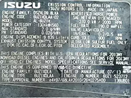 Hydraulic Excavators 2014 Hitachi ZX470 LCH-5 +Demarec DRS-90 (8)