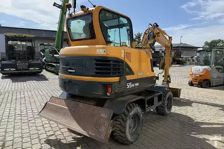 Mobil gravemaskin 2021 Hyundai R 55W-9A (4)