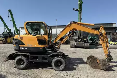 Mobil gravemaskin 2021 Hyundai R 55W-9A (5)