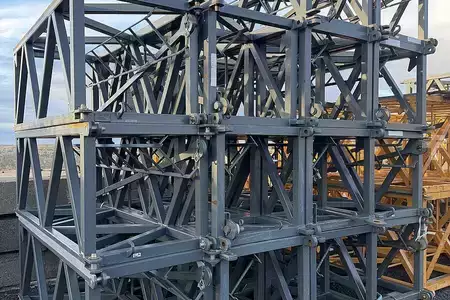 Gru a Montaggio Rapido 0 Liebherr Turmstücke für 34K/42K.1, 71K und 81K.1 mit und oh (2)