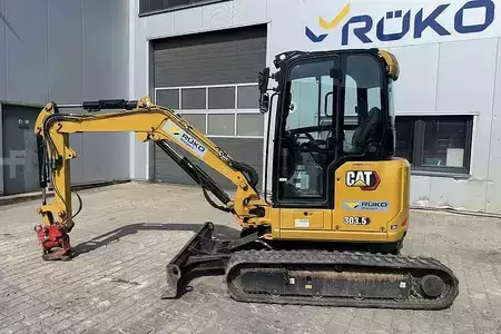Minigrävare 2022 Caterpillar 303.5 CR-07A (1)