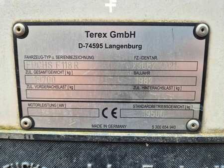 Dźwigi gąsienicowe 1982 Terex Fuchs F118R (9)