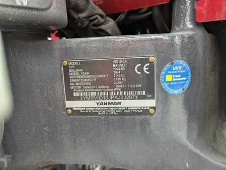 Mini kotrógép 2024 Yanmar VIO 10 (10)