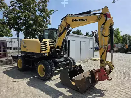 Escavatori gommati 2017 Yanmar B95W (2)