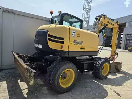 Escavatori gommati 2017 Yanmar B95W (3)