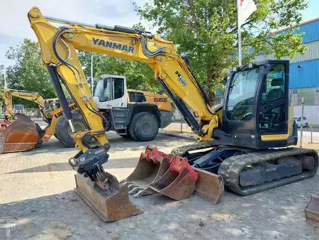 Koparki gąsienicowe 2017 Yanmar SV 100-2PB (1)