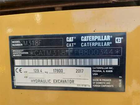 Mobil grävmaskin 2017 Caterpillar M 318F (16)