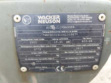 Excavadoras de cadenas 2015 Wacker Neuson 2503RD (10)