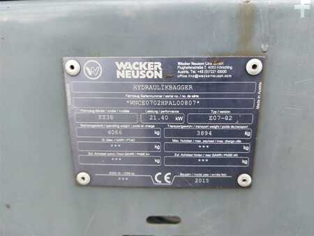 Excavadoras de cadenas 2015 Wacker Neuson EZ38 (7)