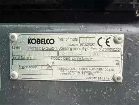 Excavadoras de cadenas 2021 Kobelco SK300NLC-10E (19)