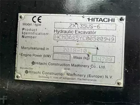 Beltegraver 2018 Hitachi ZX135US-6 (20)