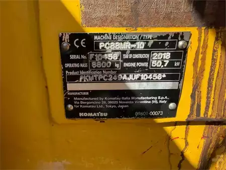 Kettenbagger 2018 Komatsu PC88MR-10 (17)