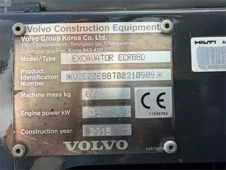 Telakaivinkoneet  2015 Volvo ECR88D (20)