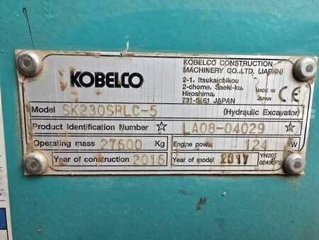 Pelles sur chenilles 2016 Kobelco SK230SRLC-5 (7)