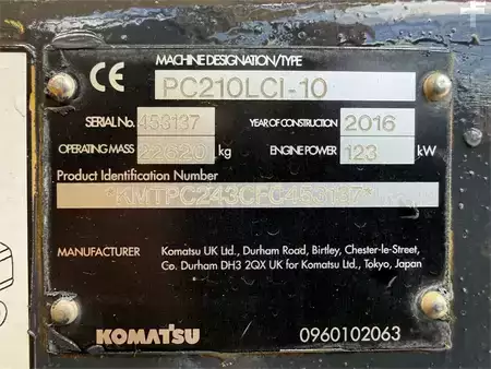 Kettenbagger 2016 Komatsu PC210LC-10 (19)