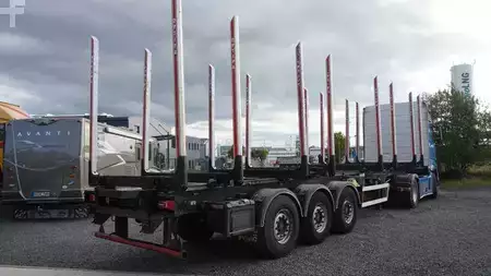 Overige 2019 Pavic HTS 24 Holz Holztransporter Holzanhänger Auflieg (4)
