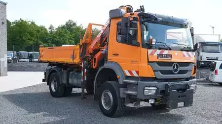 Sonstige 2012 Mercedes-Benz Axor 1833 Dreiseitenkipper 4x4 Meiller Kran Atla (3)