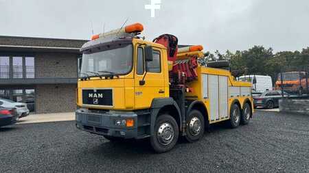 MAN 35.463 Abschleppwagen Kran LKW Berger Wilk WR25