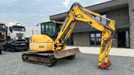 Minibagger 2012 Komatsu PC80MR-3 PC80 Minibagger Verstellausleger (2)
