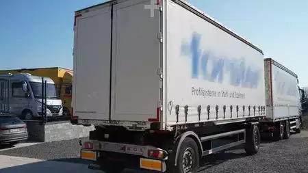 Ostatní 2017 Kögel AW 18 Anhänger Pritsche + Plane SAF BDF (4)