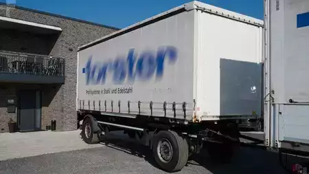 Ostatní 2017 Kögel AW 18 Anhänger Pritsche + Plane SAF BDF (5)