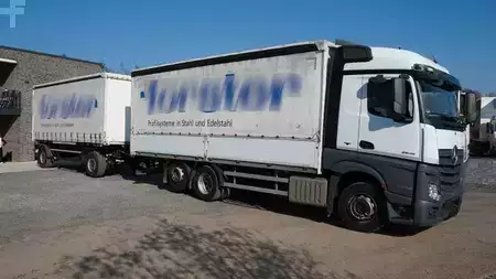 Ostatní 2017 Kögel AW 18 Anhänger Pritsche + Plane SAF BDF (6)