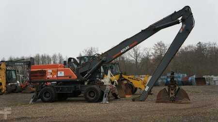 Hjulgraver 2011 Atlas 350 MH Mobilbagger Umschlagbagger Pratzen (12)