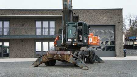 Hjulgraver 2011 Atlas 350 MH Mobilbagger Umschlagbagger Pratzen (3)