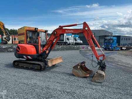 Minibagger 2011 Kubota KX 121-3a KX121 Minibagger Monoausleger 3xLöffel (4)