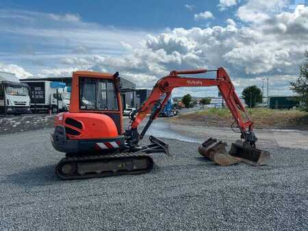 Minibagger 2011 Kubota KX 121-3a KX121 Minibagger Monoausleger 3xLöffel (5)